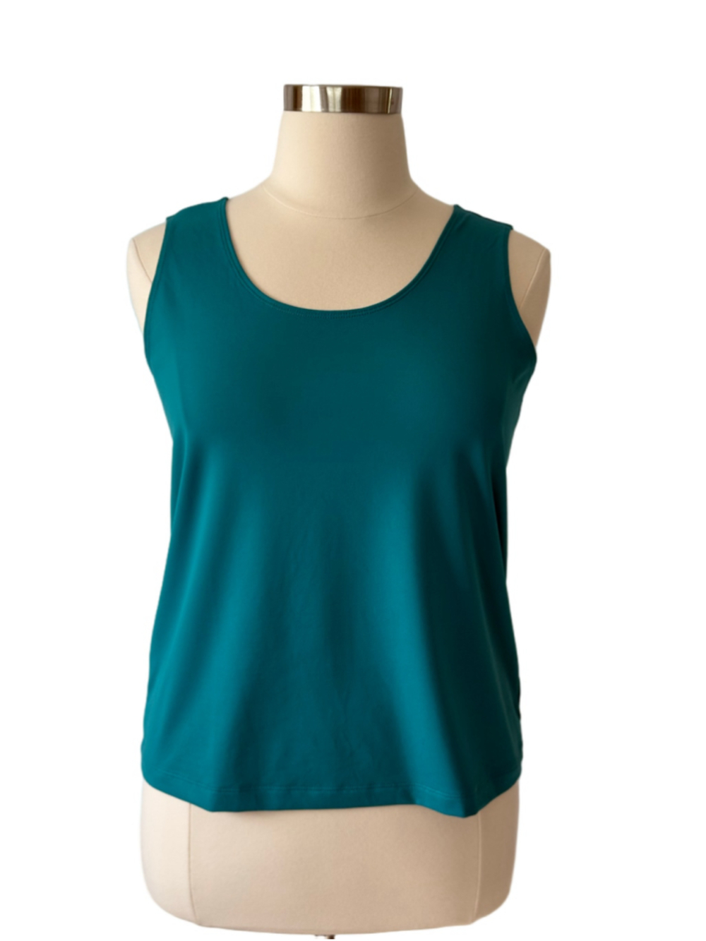 Chico's Teal/Aqua Tank Top Size 16 (Chico’s 3)